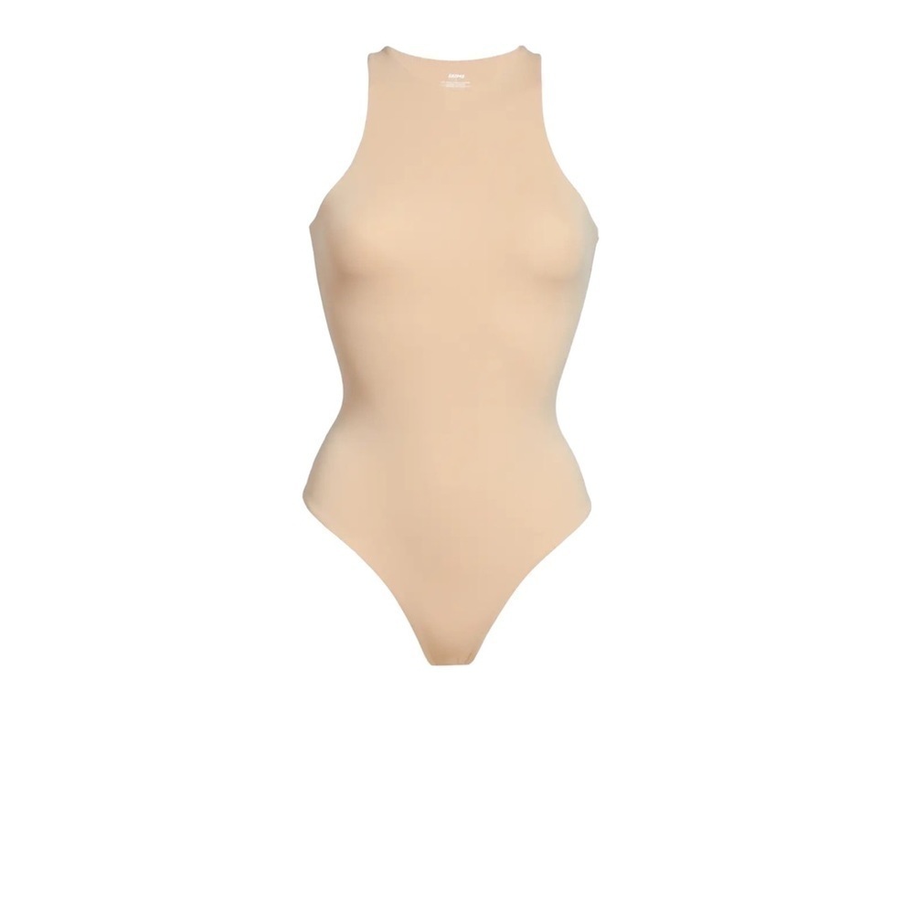 SKIMS Clay Fits Everybody High Neck Bodysuit Sz. L​​​​​​​​​​